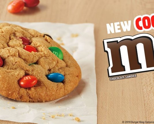 Burger King Welcomes New Cookie Made With M&M’s Chocolate Candies BK new Cookie Made With M&M's Chocolate Candies