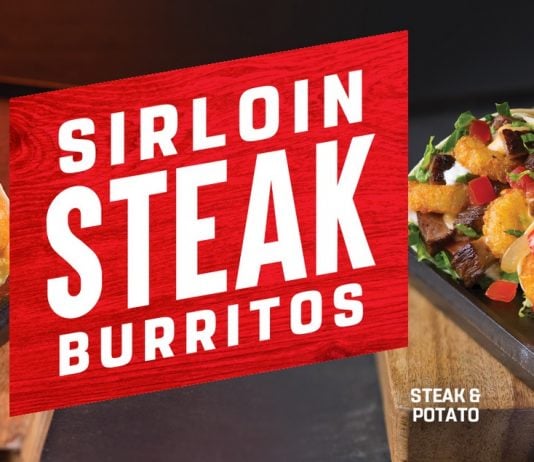 Taco John’s Brings Back Sirloin Steak Burritos Taco John's Sirloin Steak Burritos lto hero