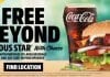 Carl’s Jr. Offers Free Beyond Famous Star With Cheese With Purchase Of Large Beverage On August 15, 2019 Carl's Jr. Free Beyond Famous Star with Cheese with Purchase of Large Beverage