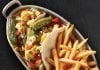 TGI Fridays Puts Together New Bacon, Egg & Cheese Tacos, New Bacon & Egg Club Sandwich And New Sizzling Queso Chips TGI Fridays new Bacon, Egg & Cheese Tacos