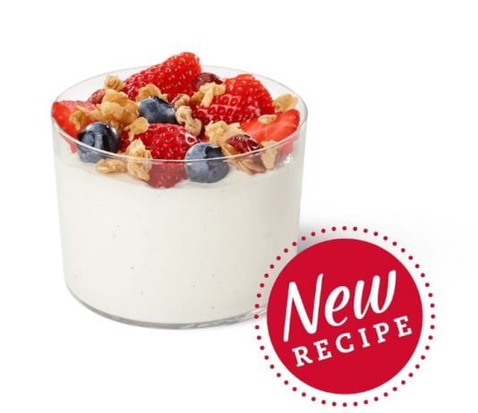 Chick-fil-A Quietly Rolls Out New Greek Yogurt Parfait Recipe Chick-fil-A Greek Yogurt Parfait New Recipe hero