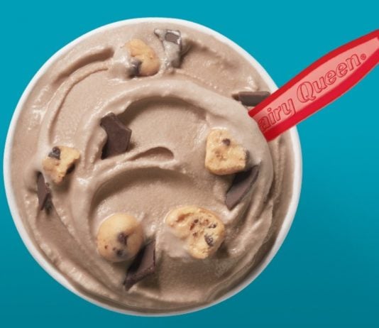 New Double Fudge Cookie Dough Blizzard Is The Blizzard Of The Month At Dairy Queen Dairy Queen New Double Fudge Cookie Dough Blizzard hero