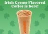 Irish Creme Coffee Is Back At Dunkin’ Dunkin' brings back Irish Creme Flavored Coffee hero