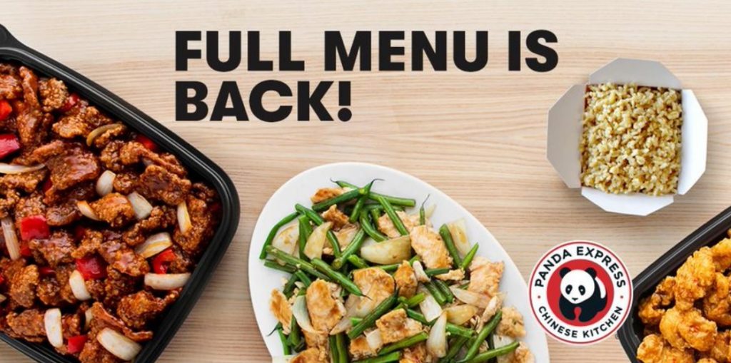 Panda Express Brings Back Beijing Beef And Full Menu The Fast Food Post