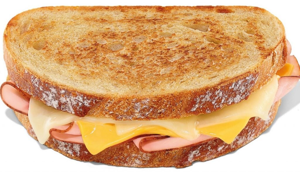 Dunkin' new Grilled Cheese Melt with Ham