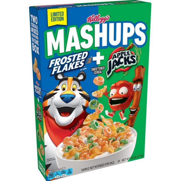 Kellogg's Unveils New Frosted Flakes And Apple Jacks Mashups Cereal Flavor