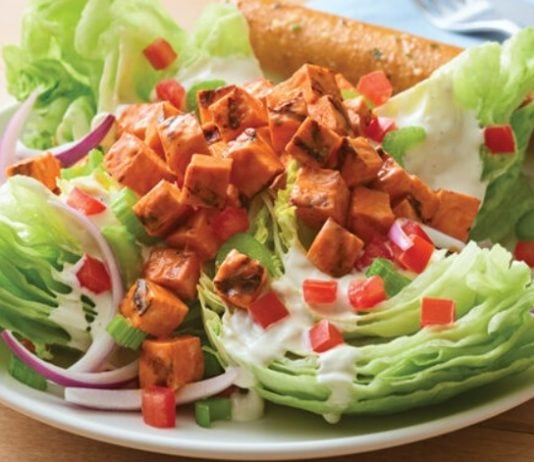 Applebee’s Introduces New Quesadilla Chicken Salad And Buffalo Chicken Wedge Salad Alongside New $5 Star-Spangled Sips Applebee's Introduces New Quesadilla Chicken Salad And Buffalo Chicken Wedge Salad Alongside New Star-Spangled Sips