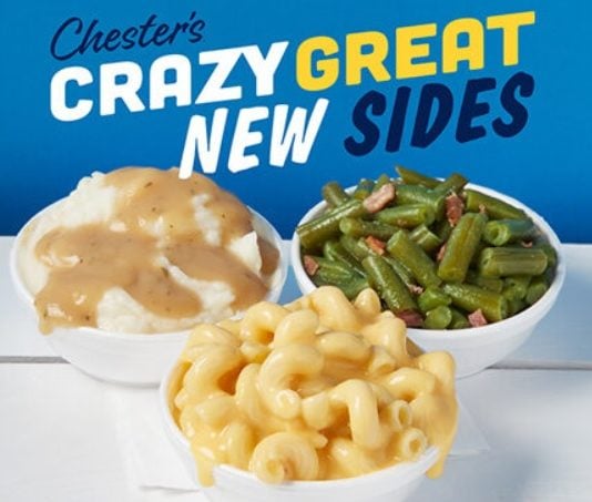 Chester’s Chicken Debuts New Crazy Great Sides Lineup Chester's Chicken Debuts New Crazy Great Sides Lineup