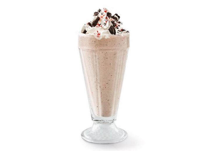 Red Robin Welcomes New Oreo Peppermint Crunch Milkshake For The Holiday Season