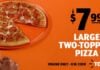 $7.99 Large Two-Topping Pizza Deal At Little Caesars Through April 2, 2023 $7.99 Large Two-Topping Pizza Deal At Little Caesars Through April 2, 2023