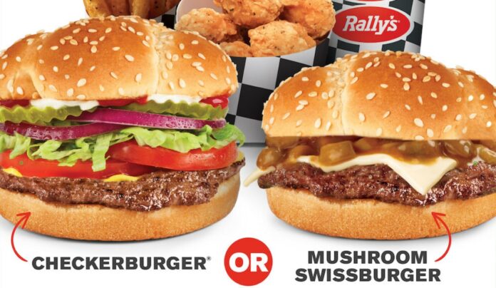 Checkers And Rally's Update $5 Meal Deal With Mushroom Swissburger And Add New Fried Mushrooms To Sides Menu