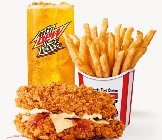KFC Offers $11.99 Double Down Sandwich Combo Deal For Limited Time KFC Offers $11.99 Double Down Sandwich Combo Deal For Limited Time