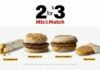 McDonald’s Launches 2 For $3 Breakfast Deal In Select Markets McDonald's Launches 2 For $3 Breakfast Deal In Select Markets