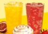Cinnabon Pours New Strawberry And Passion Fruit Refreshers Cinnabon Pours New Strawberry And Passion Fruit Refreshers
