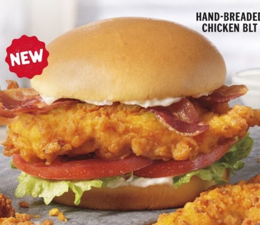 Hardee’s Introduces New BLT Hand-Breaded Chicken Sandwich Hardee's Introduces New BLT Hand-Breaded Chicken Sandwich