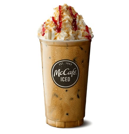 McDonald's New Birthday Cake Flavored Iced Latte
