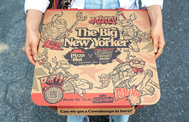 Pizza Hut Testing Underground Deliveries And Unveils New Limited-Edition Specialty Mutant Mayhem Themed Pizza Boxes Pizza Hut Testing Underground Deliveries And Unveils New Limited-Edition Specialty Mutant Mayhem Themed Pizza Boxes