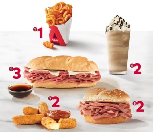 Arby’s Debuts New Digital Exclusive $1, $2, $3 Classics Menu Arby's Debuts New Digital Exclusive $1, $2, $3 Classics Menu