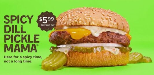 A&W Releases New Spicy Dill Pickle Mama Burger In Canada