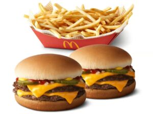 McDonald's Offers New $8 2 Double Cheeseburgers And Basket Of Fries ...