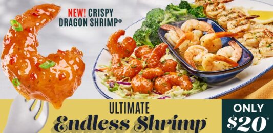 Red Lobster Expands Ultimate Endless Shrimp Menu With New Crispy Dragon Shrimp