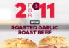 Arby’s Canada Launches New 2 For $11 Roasted Garlic Roast Beef Sandwich Deal Alongside New Frickles, New Large Cookies And Returning Raspberry Shake For Fall 2023 Arby's Canada Launches New 2 For $11 Roasted Garlic Roast Beef Sandwich Deal Alongside New Frickles, New Large Cookies And Returning Raspberry Shake For Fall 2023