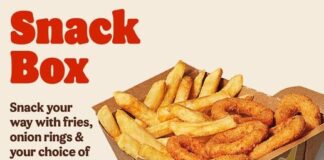 Burger King Launches New $5 Snack Box In Canada