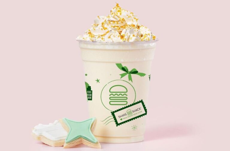 Shake Shack Back Christmas Cookie Shake The Fast Food Post