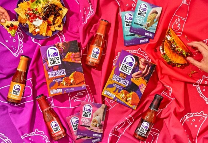Taco Bell Releases New Taco Bell SOS Kit For College Students That Includes New Mild And Hot Flavored Crunchy Taco Shells And Bed Sheets