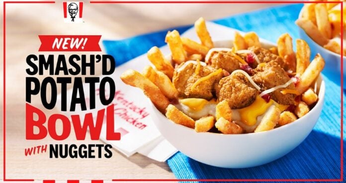 KFC Launches New KFC Smash'd Potato Bowls Nationwide