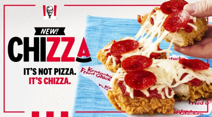 KFC Unveils New Chizza KFC Unveils New Chizza