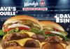 Wendy’s Is Offering $1 Dave’s Single And $2 Dave’s Double Deals As Part Of March Madness Deals Lineup Wendy's Is Offering $1 Dave's Single And $2 Dave's Double Deals As Part Of March Madness Deals Lineup