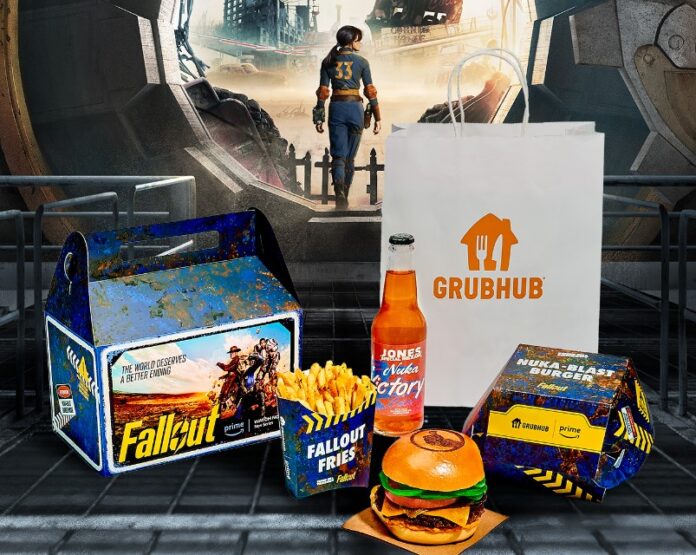 Grubhub Launches New Nuka-Blast Burger Meal In Celebration Of The Series Premiere Of Fallout On Prime Video