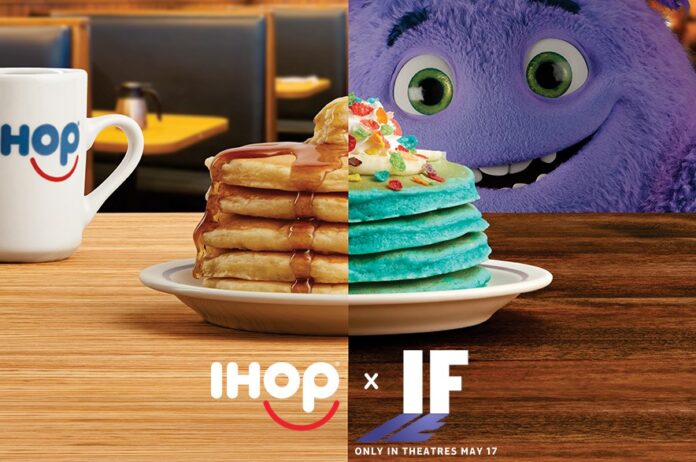IHOP Introduces New Blue's Dazzleberry Pancakes, New Unbelieva-Blue Soda Pop And More As Part Of New IF-Inspired Menu