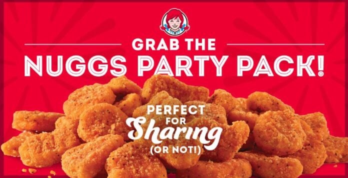 Wendy's Introduces New Nuggs Party Pack Alongside Free Nuggets Wednesday Deal
