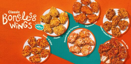 Popeyes Debuts New Boneless Wings