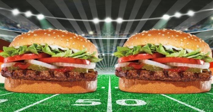 Buy One, Get One Free Whopper Deal at Burger King on February 9, 2025