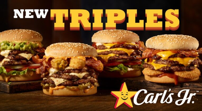 Carl's Jr. Introduces New Triple Burgers and Tropicali Refresher ...