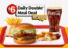 McDonald’s Offers $6 Daily Double Meal Deal at Select Locations McDonald's Offers $6 Daily Double Meal Deal