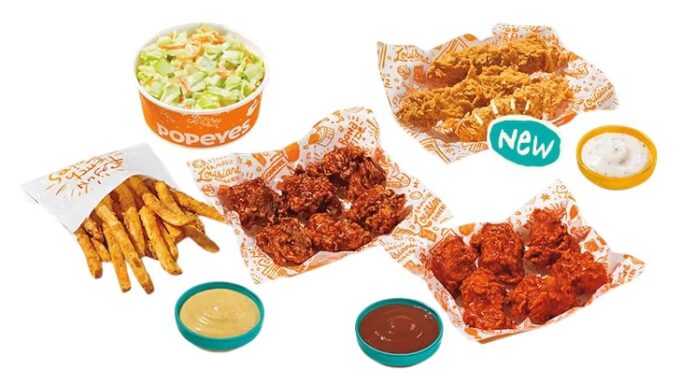 Popeyes Introduces New Boneless Bundle Featuring Chicken Wings and ...