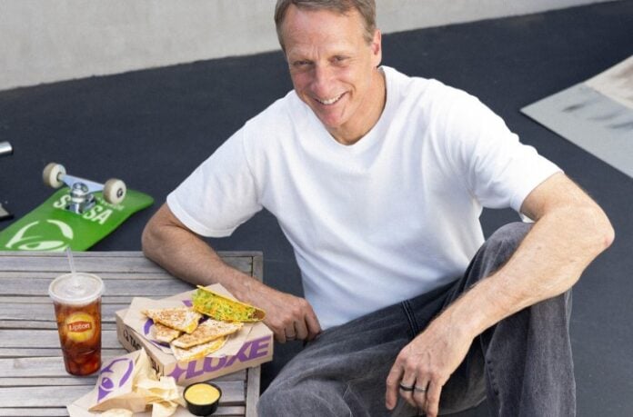 Taco Bell and Tony Hawk Introduce BYOLCB with All-New Avocado Ranch Crispy Chicken Burrito
