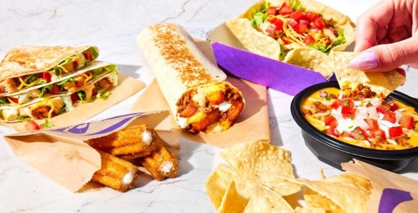 Acocado Ranch Chicken Stacker Taco Bell Is Testing a Luxe Value Menu Featuring Mini Taco Salad ...