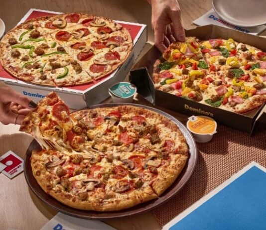 Domino’s Best Deal Ever Featuring $9.99 Pizzas on Any Crust With Any Toppings is Back Domino's Best Deal Ever Featuring $9.99 Pizzas on Any Crust With Any Toppings is Back