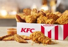 Hot & Spicy Wings and Potato Wedges Are Back at KFC