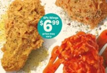 Popeyes Relaunches Wings with New Ghost Pepper, Garlic Parm, Lemon Pepper, and Buffalo Dry Rubs