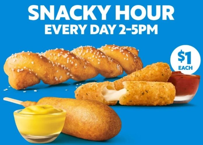 Sonic Debuts Snacky Hour with $1 Snacks for Afternoon Cravings