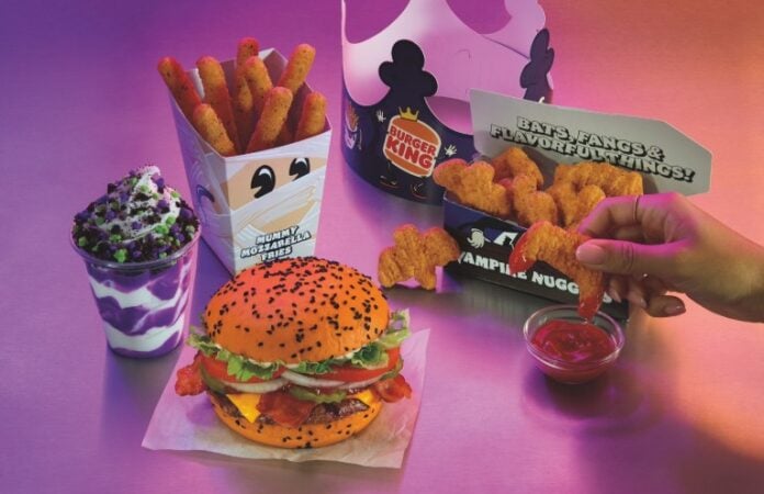 Burger King Introduces New Halloween Monster Menu Featuring Jack-O-Lantern Whopper, Vampire Nuggets, and More