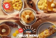 IHOP Debuts $6 Value Menu, Available Every Day 7AM–10PM