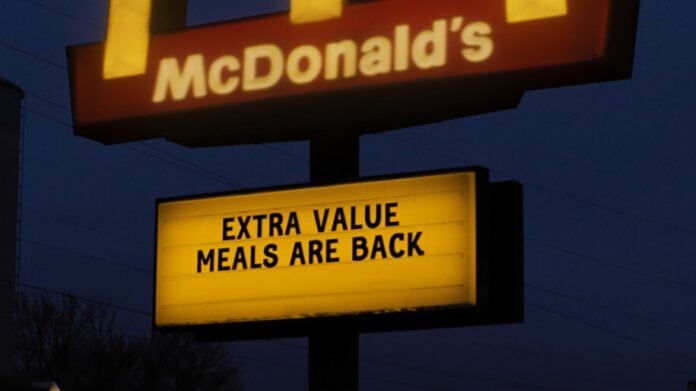 McDonald's Extra Value Meals Return with $5 Sausage McMuffin with Egg Meal and $8 Big Mac Meal