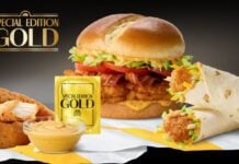 McDonald's Launches New Bacon Special Edition Gold McCrispy and Special Edition Gold Snack Wrap